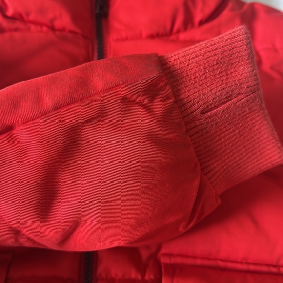 Zadig and Voltaire Girl Red Jacket Size 10 Years - Picture 8 of 9